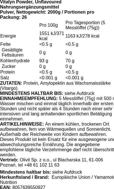 Produktetikett