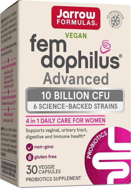 Fem - Dophilus Advanced - Shelf Stable, 10 Billion CFU - 30 vcaps - VitaeSupps