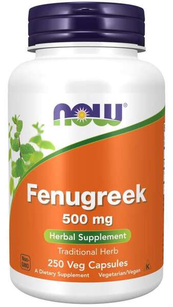 Fenugreek, 500mg - 250 vcaps - VitaeSupps