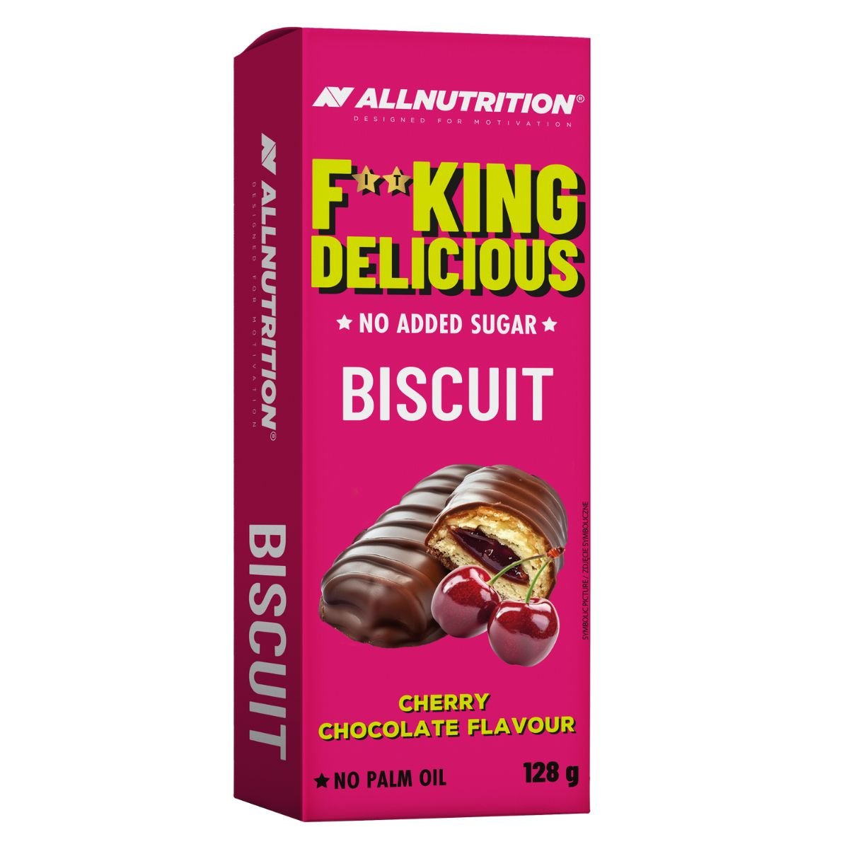 Fitking Delicious Biscuit, Cherry Chocolate Flavour - 128 grams - VitaeSupps