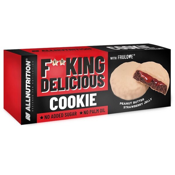 Fitking Delicious Cookie, Peanut Butter Strawberry Jelly - 128 grams - VitaeSupps