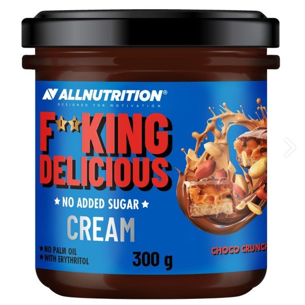 Fitking Delicious Cream, Choco Crunch - 300 grams - VitaeSupps