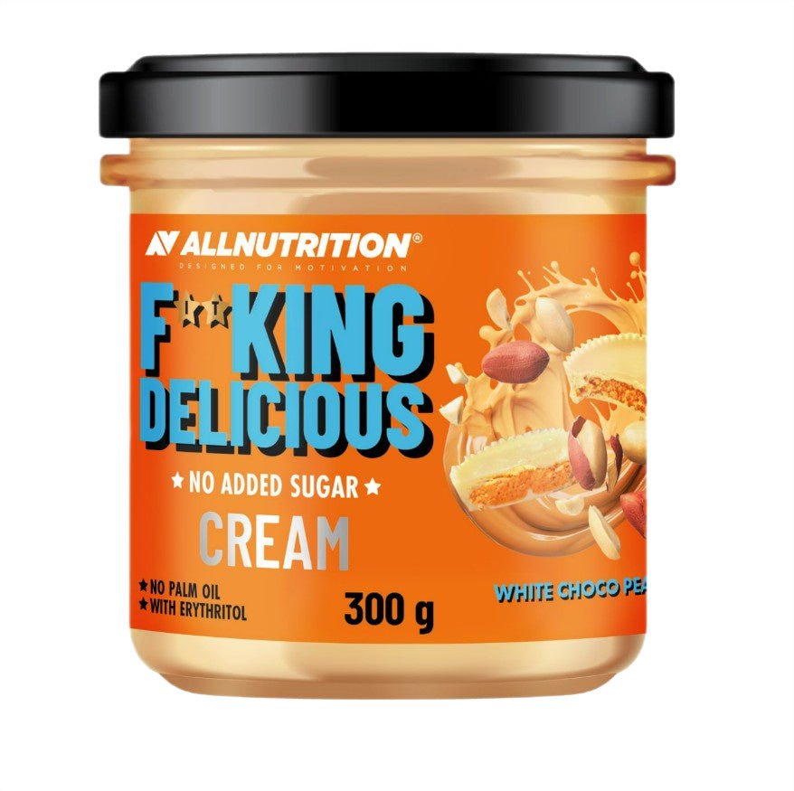 Fitking Delicious Cream, White Choco Peanut - 300 grams - VitaeSupps