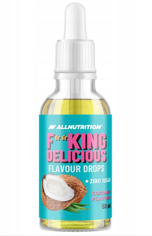 Fitking Delicious Flavour Drops, Coconut - 50 ml. - VitaeSupps