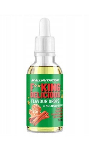 Fitking Delicious Flavour Drops, Cookie Crunch Cinnamon - 50 ml. - VitaeSupps