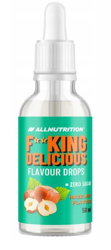 Fitking Delicious Flavour Drops, Hazelnut - 50 ml. - VitaeSupps