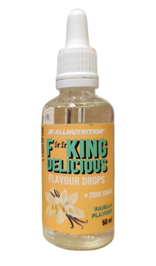 Fitking Delicious Flavour Drops, Vanilla - 50 ml. - VitaeSupps