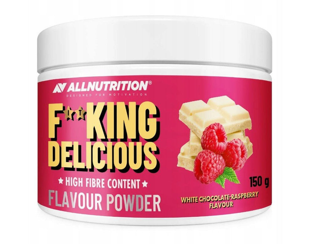 Fitking Delicious Flavour Powder, White Chocolate - Raspberry - 150 grams - VitaeSupps