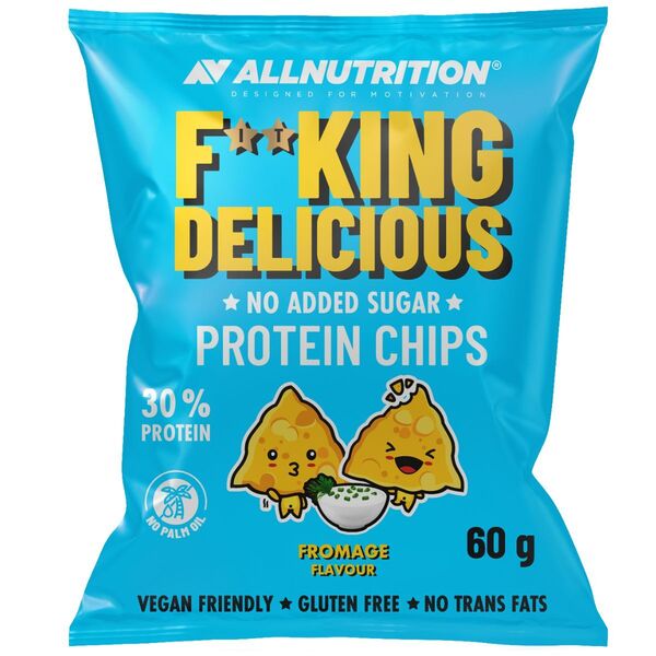 Fitking Delicious Protein Chips, Fromage - 60 grams - VitaeSupps