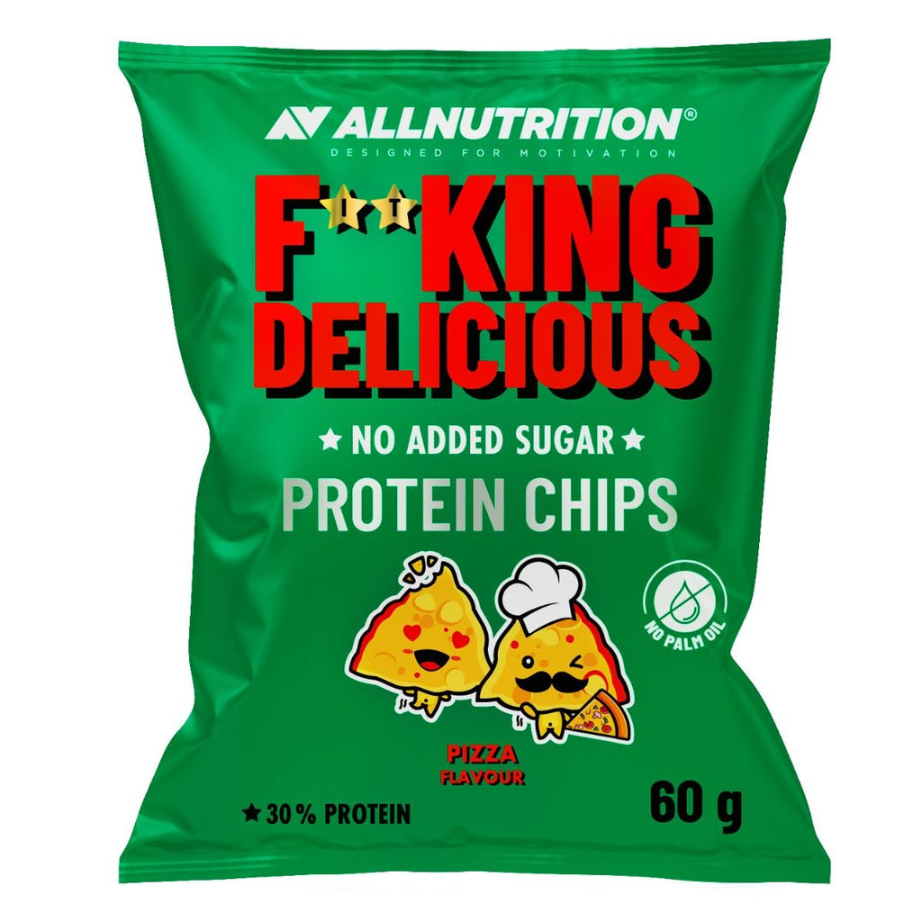 Fitking Delicious Protein Chips, Pizza - 60 grams - VitaeSupps
