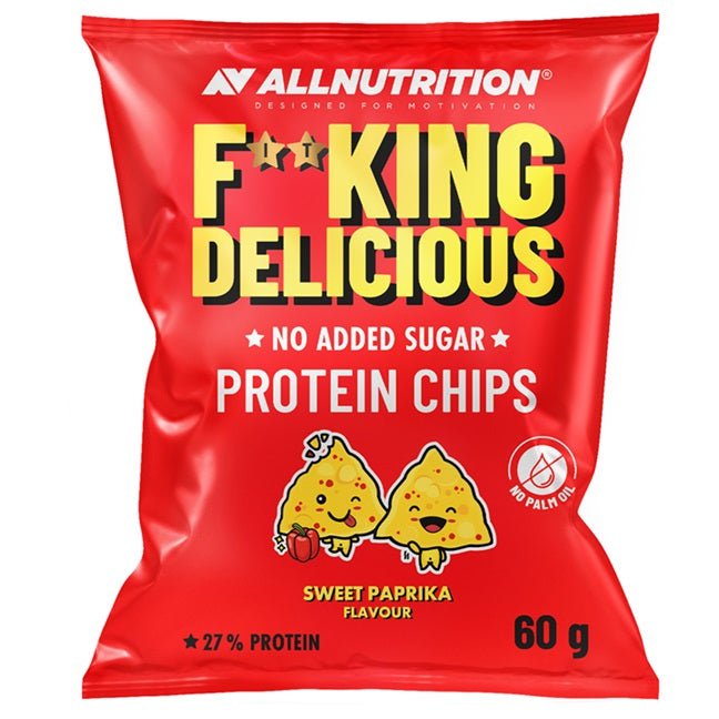 Fitking Delicious Protein Chips, Sweet Paprika - 60 grams - VitaeSupps