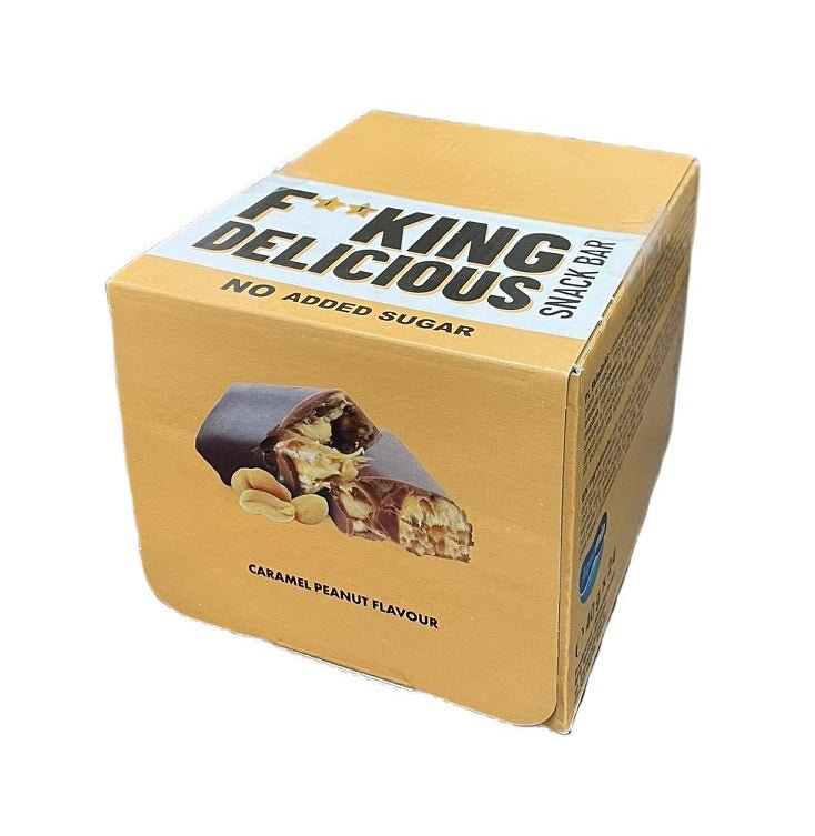 Fitking Delicious Snack Bar, Caramel Peanut - 24 x 40g - VitaeSupps