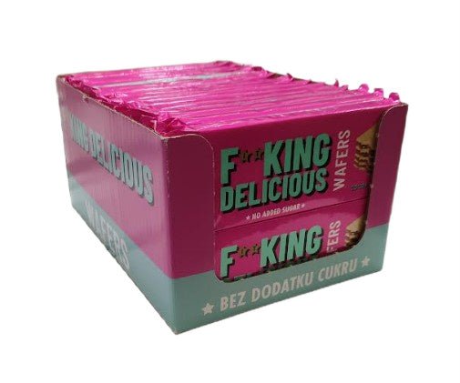 Fitking Delicious Wafers, Cocoa - 32 x 80g - VitaeSupps