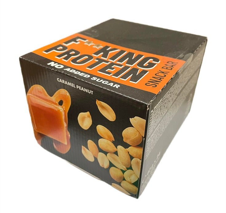 Fitking Protein Snack Bar, Caramel Peanut - 24 x 40g - VitaeSupps