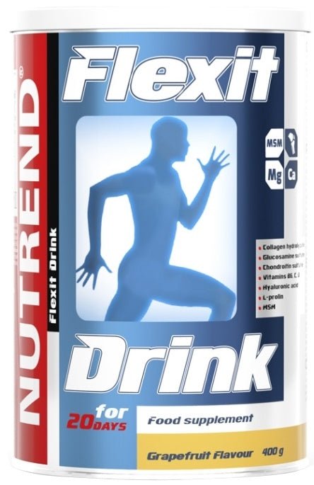 Flexit Drink, Strawberry - 400 grams - VitaeSupps