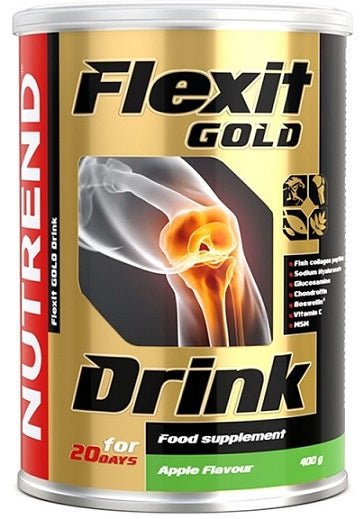 Flexit Gold Drink, Apple - 400 grams - VitaeSupps