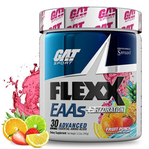 Flexx EAAs + Hydration, Fruit Punch - 345 grams - VitaeSupps