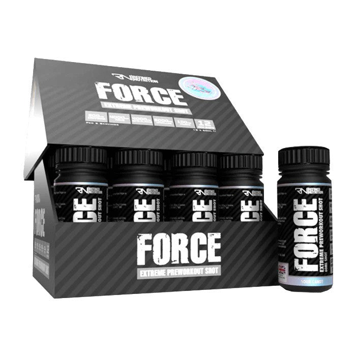 Force Extreme Pre - Workout Shot, Sour Candy - 12 x 60 ml. - VitaeSupps