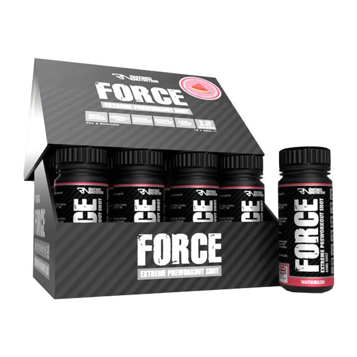 Force Extreme Pre - Workout Shot, Watermelon - 12 x 60 ml. - VitaeSupps