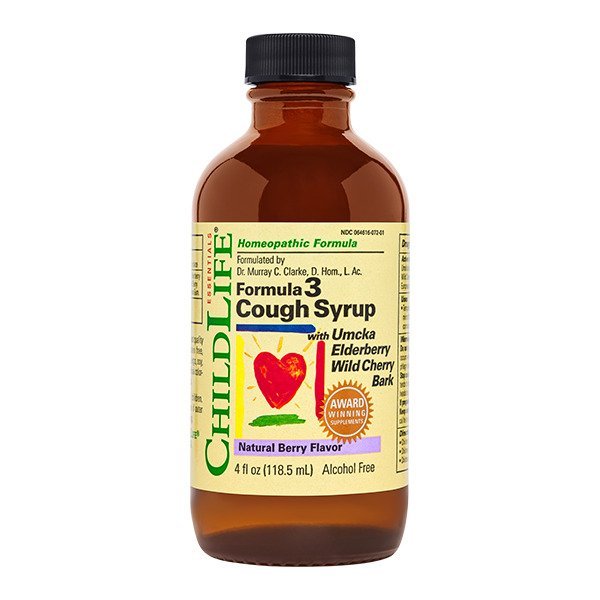 Formula 3 Cough Syrup, Natural Berry - 118 ml. - VitaeSupps