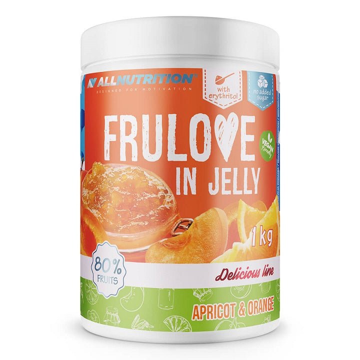 Frulove In Jelly, Apricot & Orange - 1000 grams - VitaeSupps