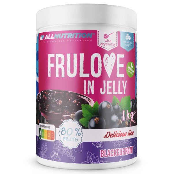 Frulove In Jelly, Blackcurrant - 1000 grams - VitaeSupps