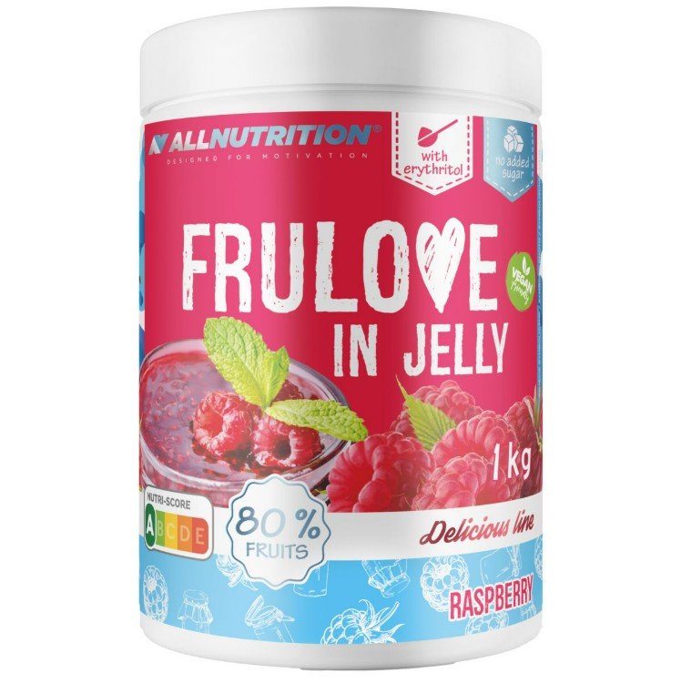 Frulove In Jelly, Raspberry - 1000 grams - VitaeSupps