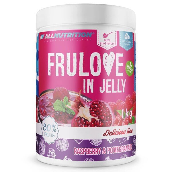 Frulove In Jelly, Raspberry & Pomegranate - 1000 grams - VitaeSupps