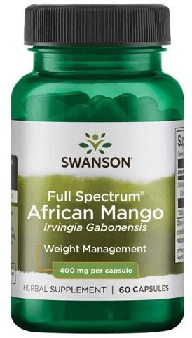 Full Spectrum African Mango (Irvingia Gabonensis), 400mg - 60 caps - VitaeSupps