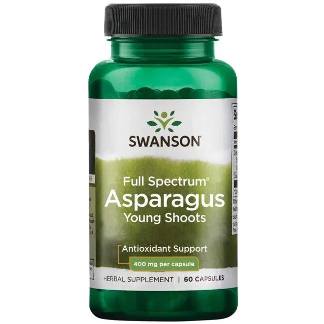 Full Spectrum Asparagus Young Shoots, 400mg - 60 caps - VitaeSupps