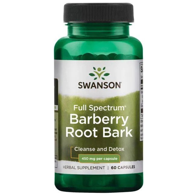 Full Spectrum Barberry Root Bark, 450mg - 60 caps - VitaeSupps
