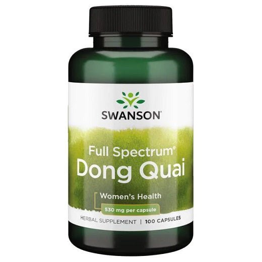 Full Spectrum Dong Quai, 530mg - 100 caps - VitaeSupps