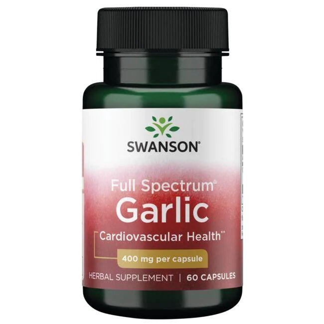 Full Spectrum Garlic, 400mg - 60 caps - VitaeSupps