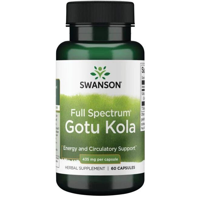 Full Spectrum Gotu Kola, 435mg - 60 caps - VitaeSupps
