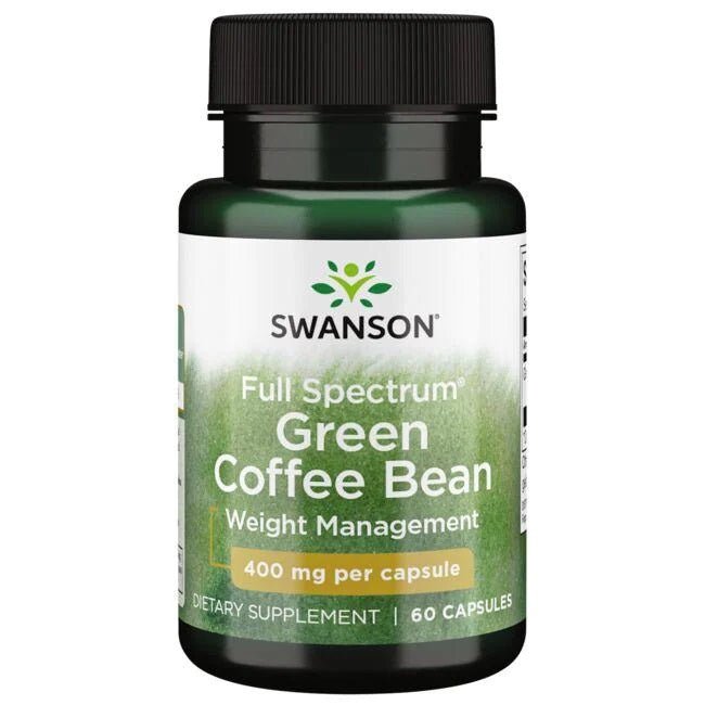 Full Spectrum Green Coffee Bean, 400mg - 60 caps - VitaeSupps