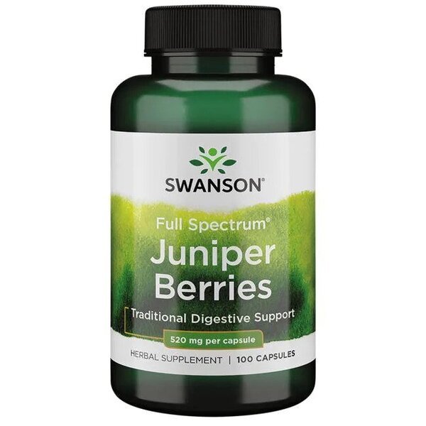 Full Spectrum Juniper Berries, 520mg - 100 caps - VitaeSupps