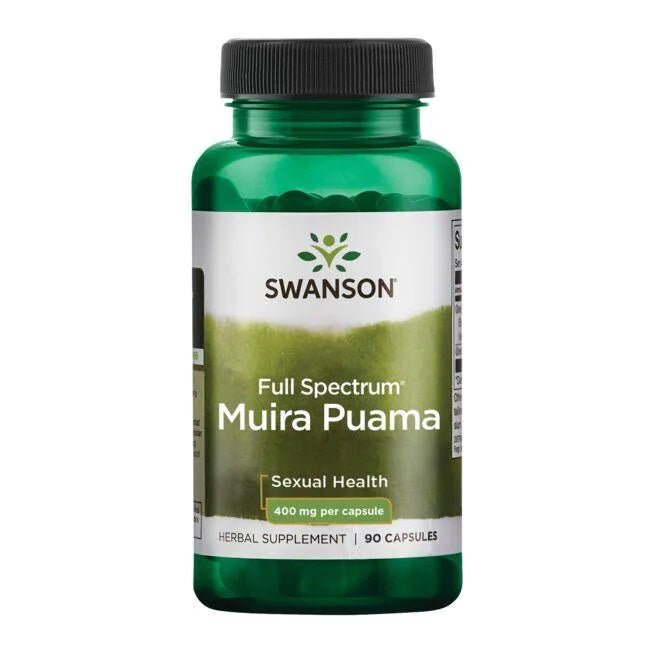 Full Spectrum Muira Puama, 400mg - 90 caps - VitaeSupps