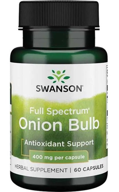 Full Spectrum Onion Bulb, 400mg - 60 caps - VitaeSupps