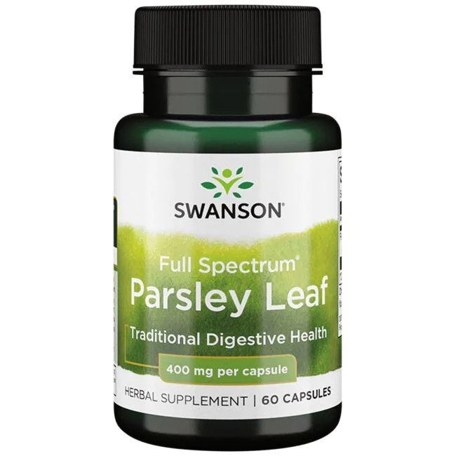 Full Spectrum Parsley Leaf, 400mg - 60 caps - VitaeSupps