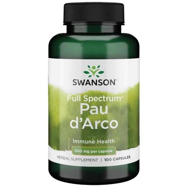 Full Spectrum Pau d'Arco, 500mg - 100 caps - VitaeSupps