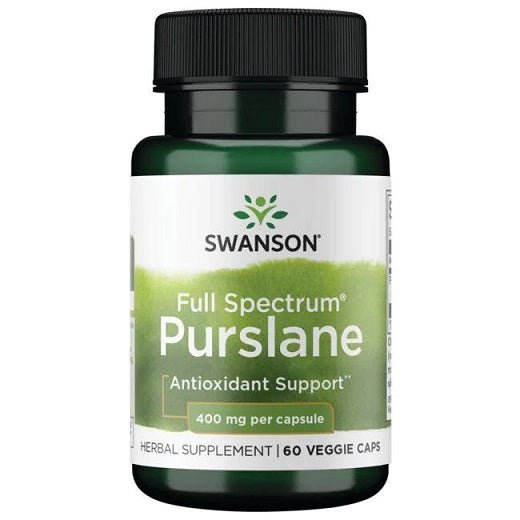 Full Spectrum Purslane, 400mg - 60 vcaps - VitaeSupps