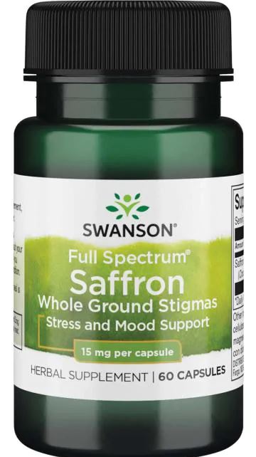 Full Spectrum Saffron, 15mg - 60 caps - VitaeSupps