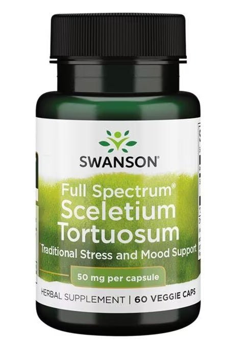 Full Spectrum Sceletium Tortuosum, 50mg - 60 vcaps - VitaeSupps