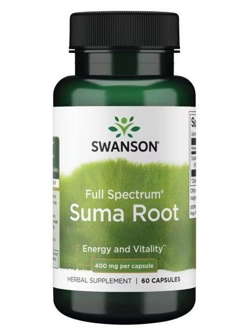 Full Spectrum Suma Root, 400mg - 60 caps - VitaeSupps