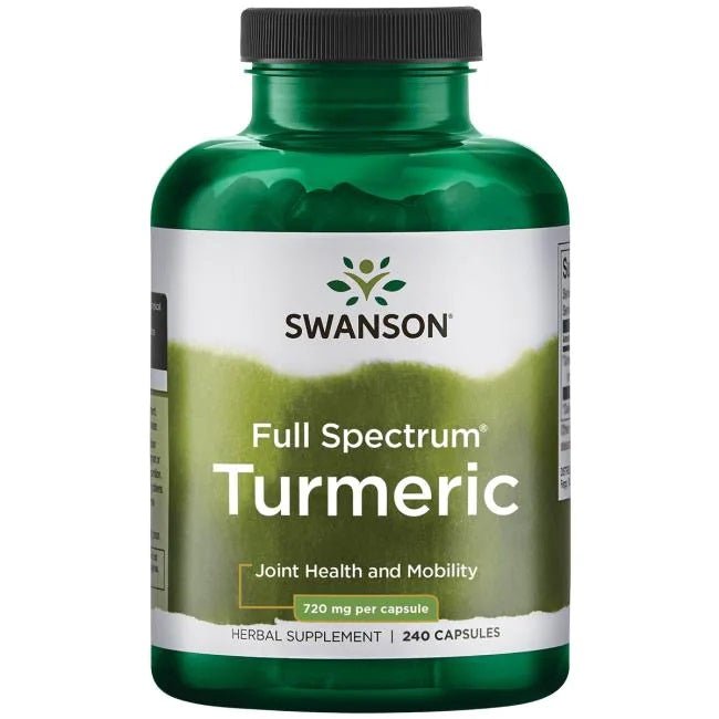 Full Spectrum Turmeric, 720mg - 240 caps - VitaeSupps