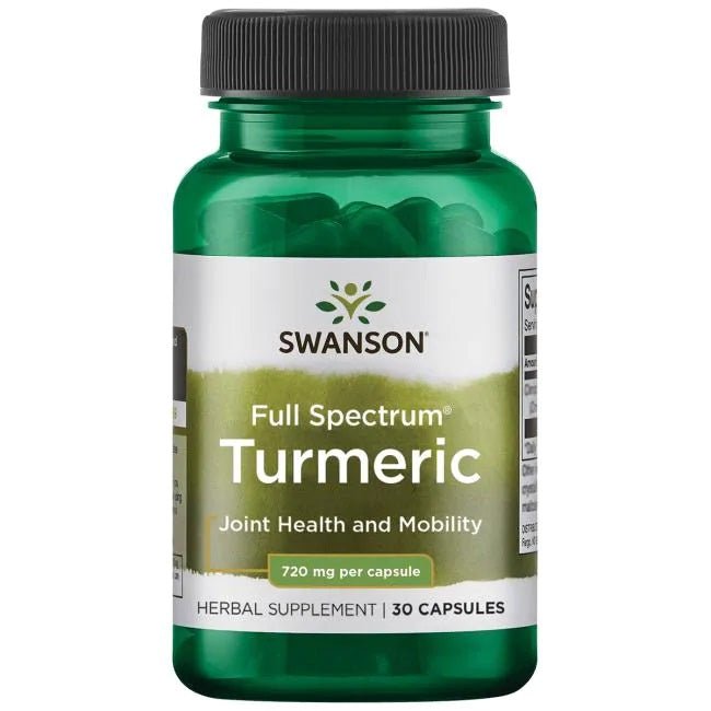 Full Spectrum Turmeric, 720mg - 30 caps - VitaeSupps