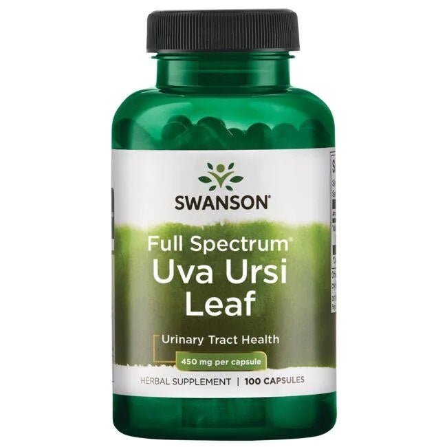 Full Spectrum Uva Ursi Leaf, 450mg - 100 caps - VitaeSupps