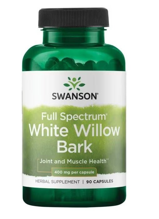 Full Spectrum White Willow Bark, 400mg - 90 caps - VitaeSupps