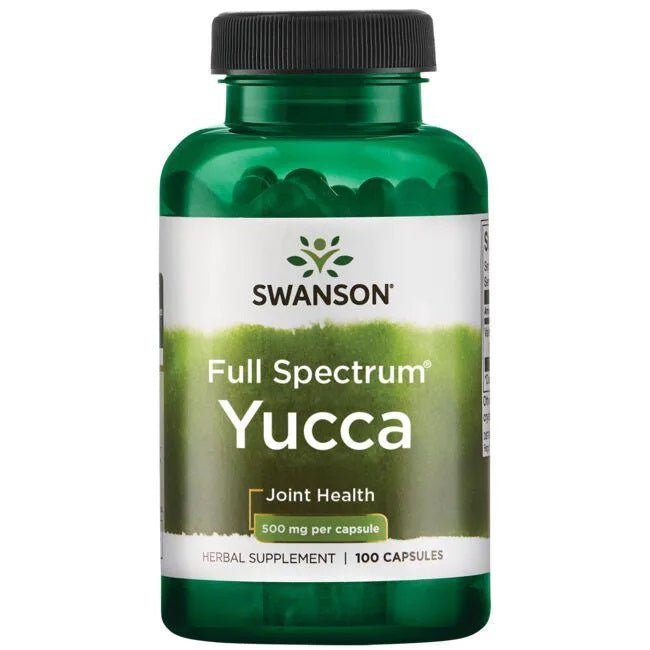 Full Spectrum Yucca, 500mg - 100 caps - VitaeSupps