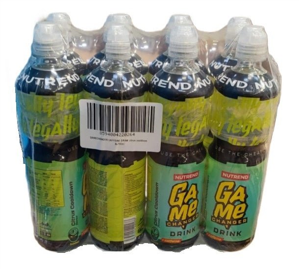 Gamechanger Caffeine Drink, Citrus Cooldown - 8 x 750 ml. - VitaeSupps